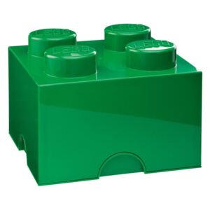 Zielony kwadratowy pojemnik LEGO®