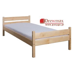 Łóżko sosnowe LK 157 Drewmax - 90x200, Dąb