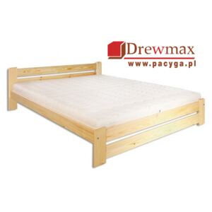Łóżko sosnowe LK 118 Drewmax - 180x200, Dąb
