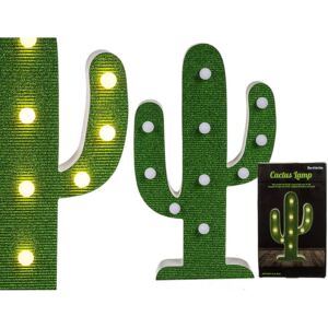 Lampka LED, Kaktus, zielona