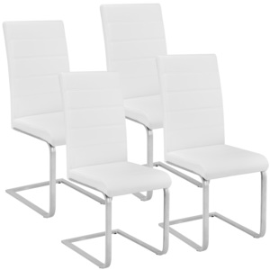 4 krzesła do jadalni biały