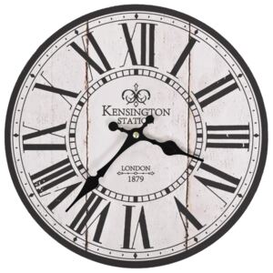 Zegar ścienny vintage London do kuchni, 30 cm