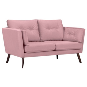 Różowa sofa 2-osobowa Mazzini Sofas Elena