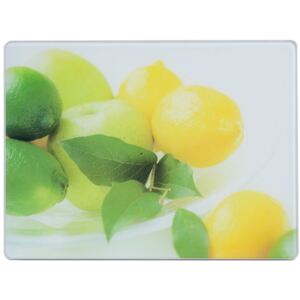 Deska do krojenia ZELLER Lemon, zielono-żółta, 40x30 cm