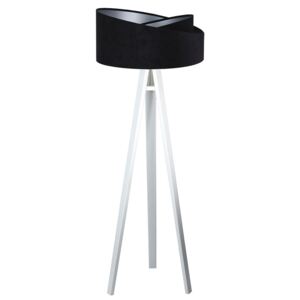 Czarno-biała skandynawska lampa stojąca - EXX252-Diora