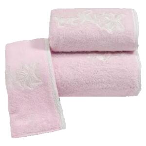 Mały ręcznik PANDORA 32x50 cm Różowy