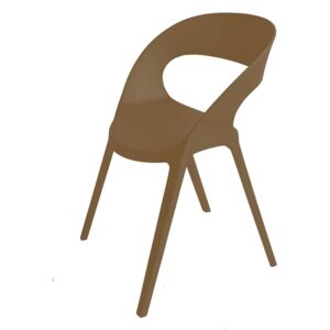 Krzesło Carla brązowe