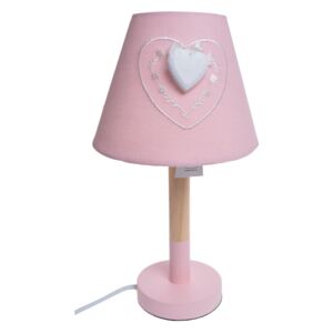 Różowa lampka nocna Peart