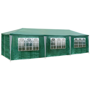 Pawilon namiot ogrodowy handlowy 9x3m 8 ścian