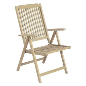 Krzesło ogrodowe z drewna tekowego ADDU Solo