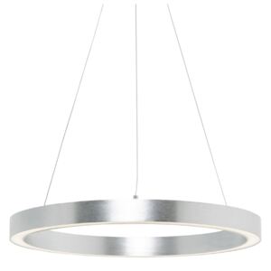 SELSEY Lampa wisząca Lucendro srebrna średnica 50 cm