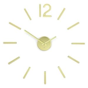 Zegar ścienny 51cm (regulowany35-100cm) metalowy złoty BLINK UMBRA