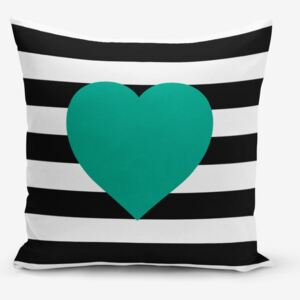 Poszewka na poduszkę z domieszką bawełny Minimalist Cushion Covers Striped Green, 45x45 cm