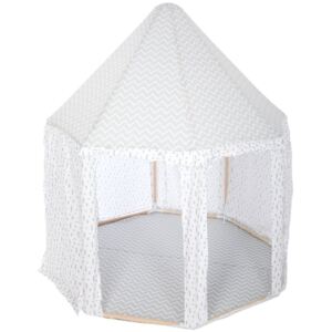 Namiot dla dzieci domek biały,119,5 x 119,5 x 140 cm, Atmosphera Créateur for Kids