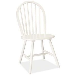 Krzesło FIERO białe drewniane w stylu klasycznym SIGNAL