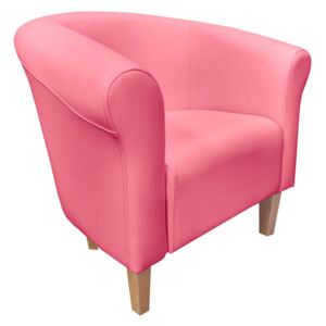 Fotel Milo D26 różowy nogi 15 buk