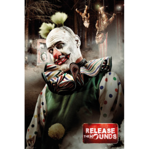 Plakat, Obraz Release the Hounds - Clown, (61 x 91,5 cm)