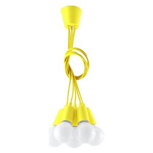Sollux lampa wisząca DIEGO żółty SL.0580