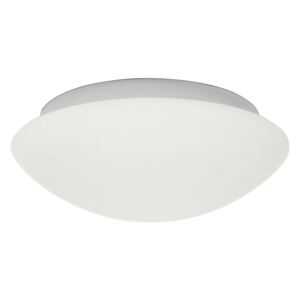 Lampa sufitowa ze szkła do łazienki biała Candellux NINA 13-74235