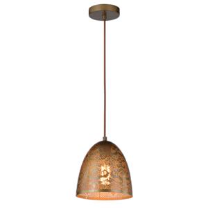 Lampa wisząca brązowa do salonu Candellux SFINKS 31-43306