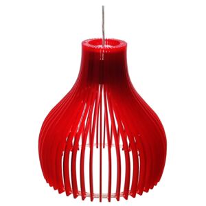 Lampa sufitowa czerwona do jadalni Candellux BUREN 31-50253