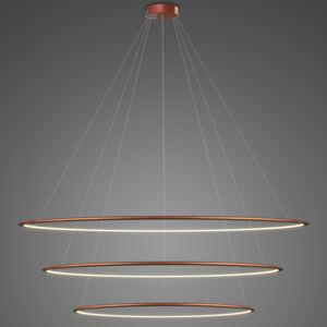 Lampa sufitowa miedziana do salonu Altavola Led shape LED LA075/P_180_in_3k_copper