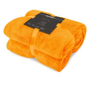 DecoKing – Koc Pomarańczowy MIC 200x220 cm