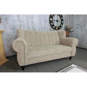 (3001) KOLACJA elegancka sofa 3sed beżowa