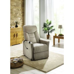 (2989) JUAN Electric TV Relax rozkładany fotel szary