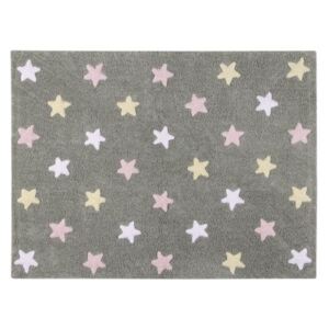 Dywan Stars Grey Pink 160x120 cm, LORENA CANALS