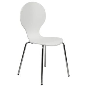 Krzesło Metalowe XR EVA Biały